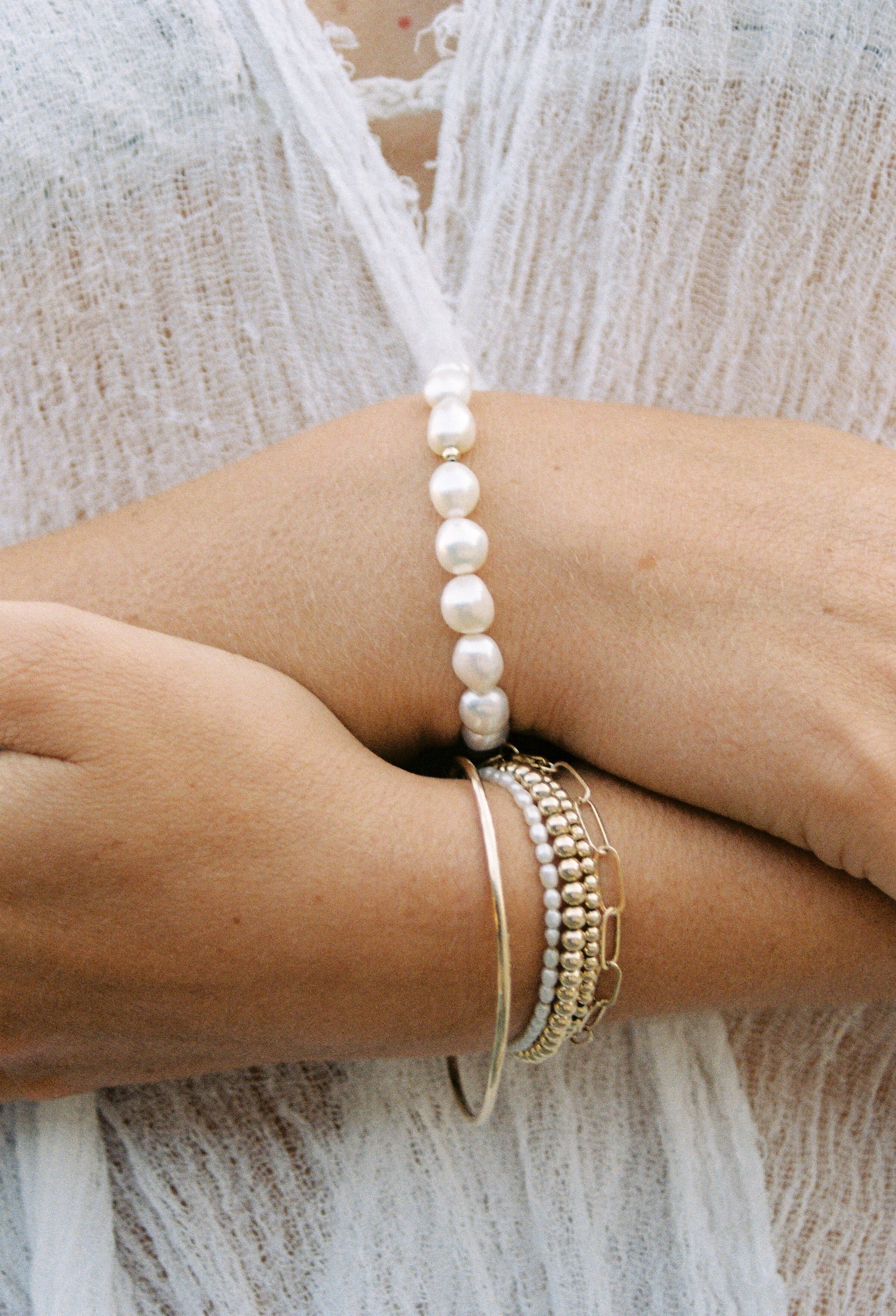 Pulsera de clip atrevida