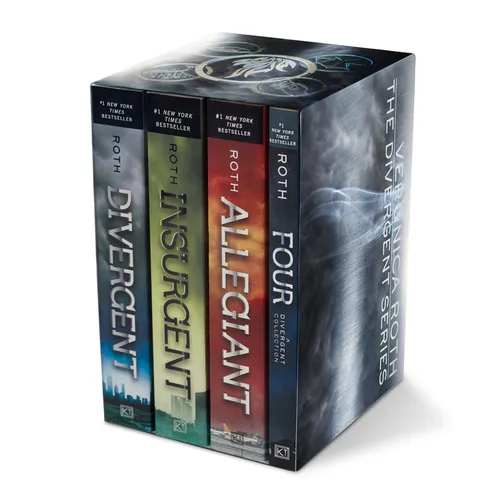 Divergent Series Set: Divergent, Insurgent, Allegiant, Four - Boxed Set