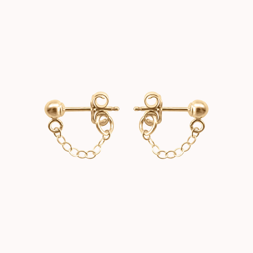 Chain Cuff Earrings