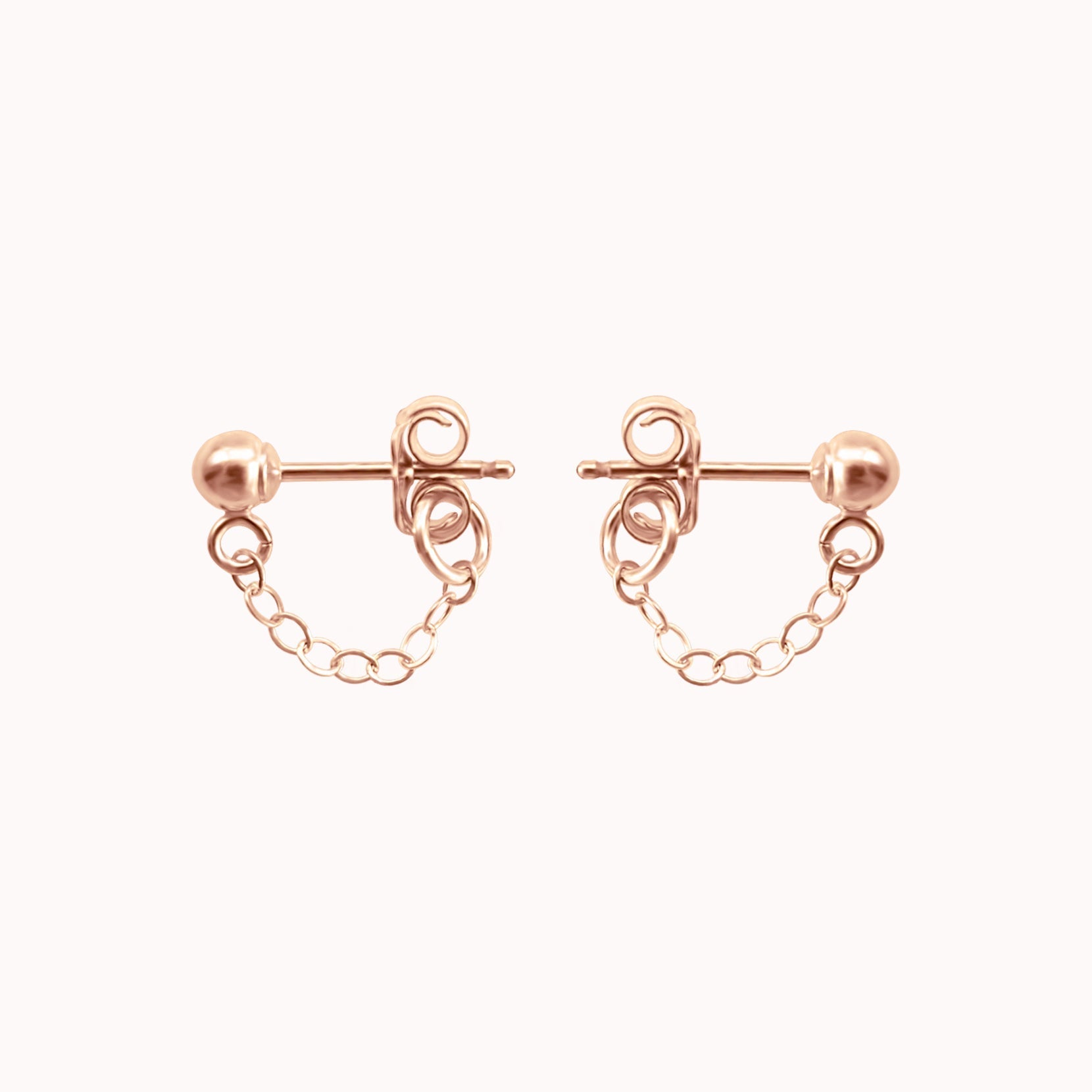 Chain Cuff Earrings