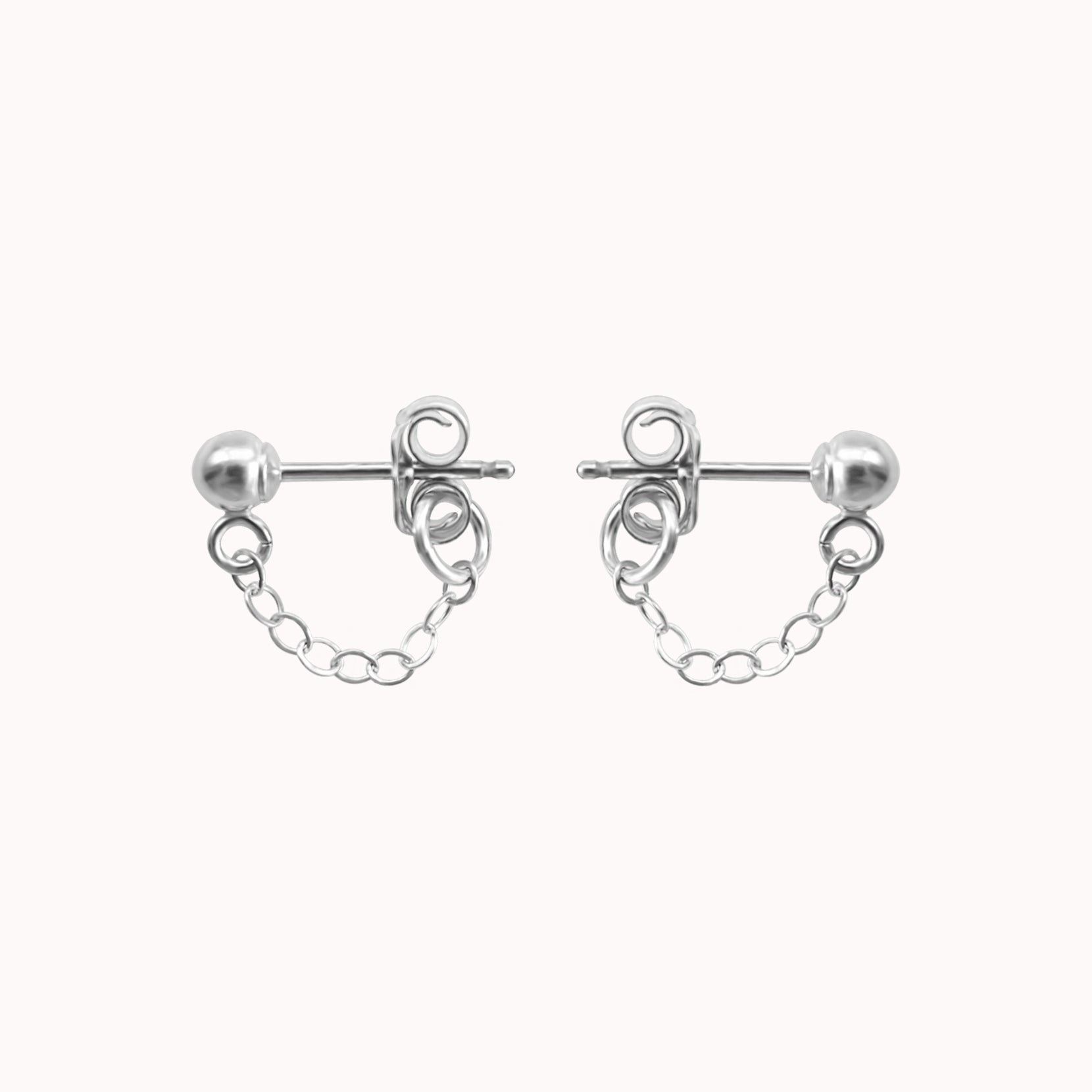 Chain Cuff Earrings
