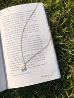 Vintage Mushroom Pearl Necklace