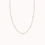Marie Pearl Chain Necklace