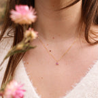 Birthstone Charm Necklace