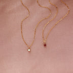 Birthstone Charm Necklace