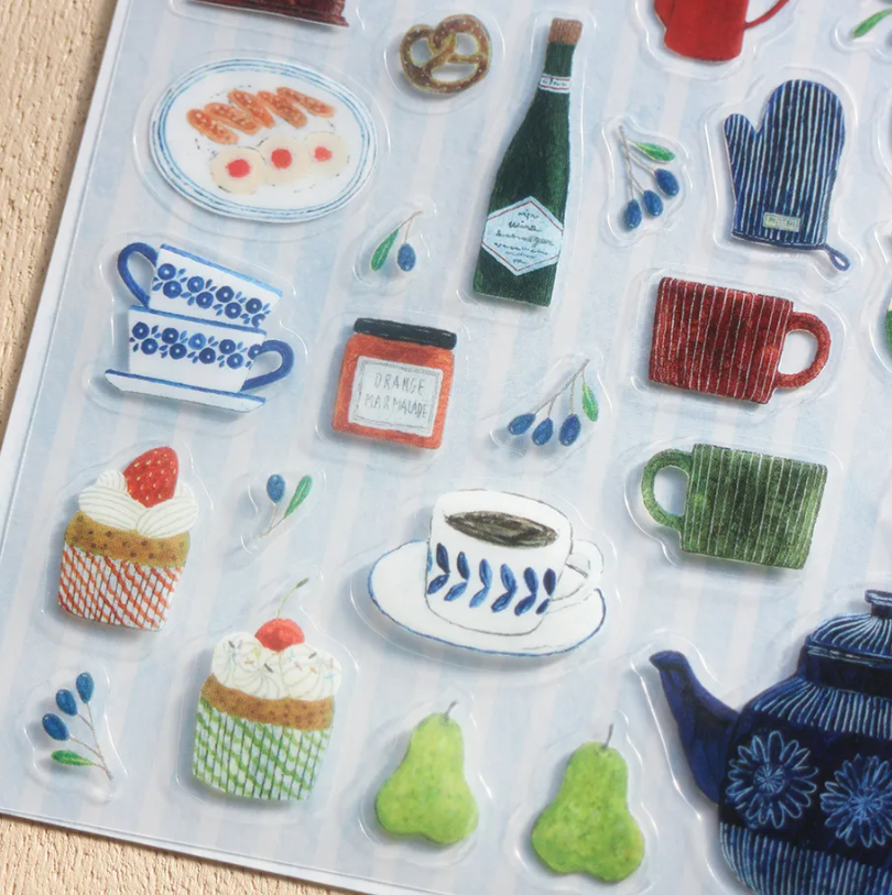 Midori Asano Sticker Sheet | Kitchen Design