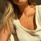 Floating Pearl Necklace