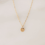 Tiny Birth Flower Necklace